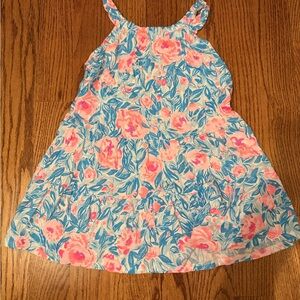 Lilly Pulitzer Pink and Blue Floral Dress